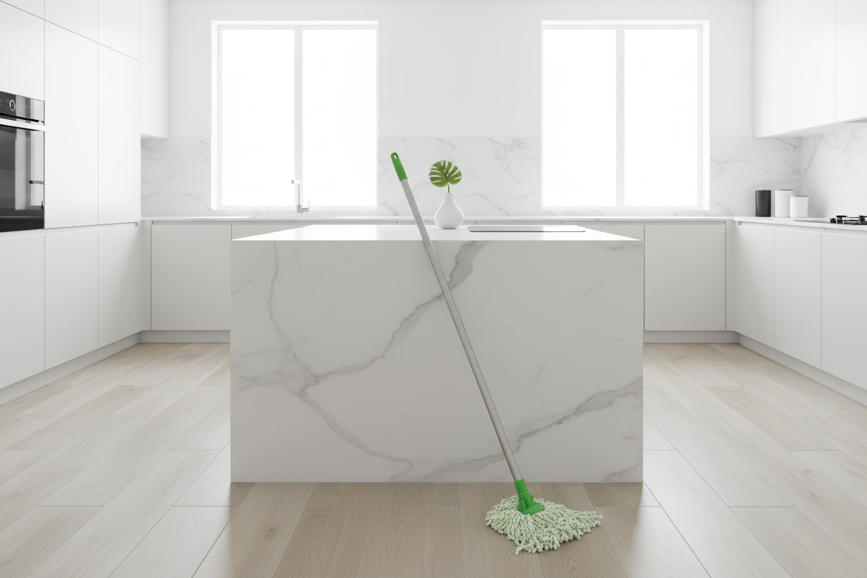 Cómo limpiar sin dañar los suelos porcelánicos