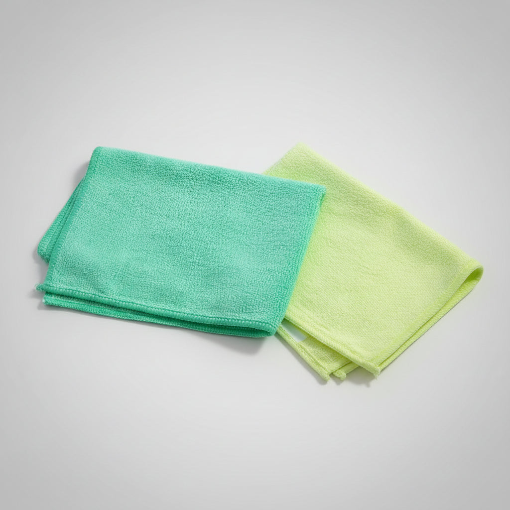 BAYETAS DE MICROFIBRA VERDE/AMARILLO