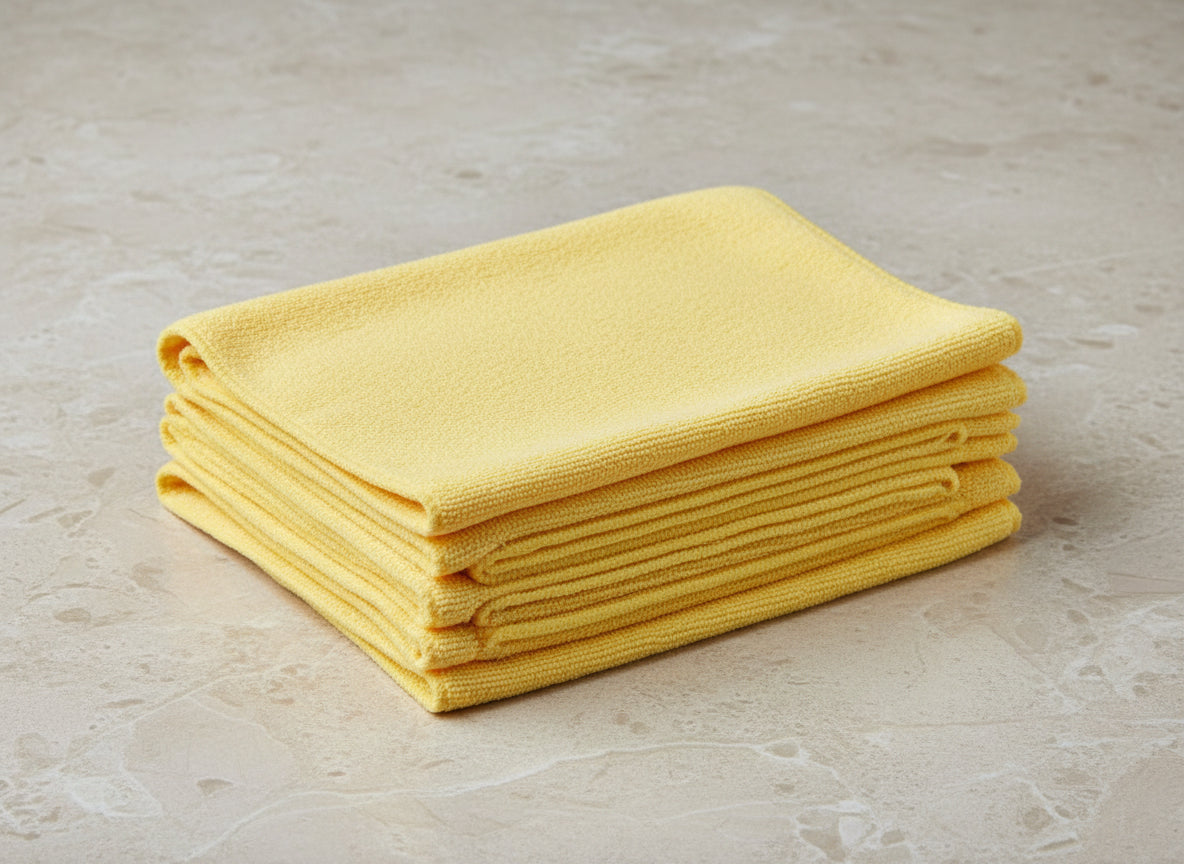 PACK BAYETA MICROFIBRA AMARILLA