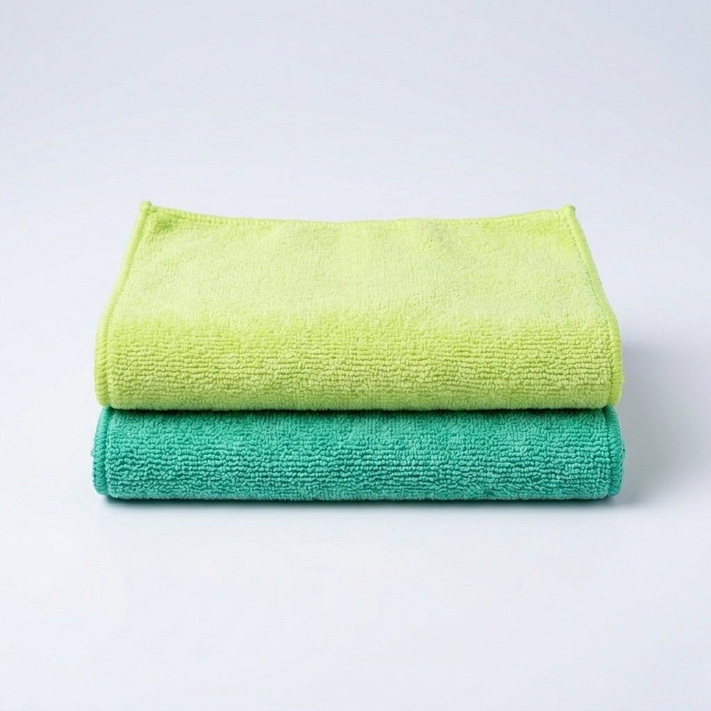 bayetas microfibra 250g/m² amarilla y verde 30x40cm mayorista Export Belmar