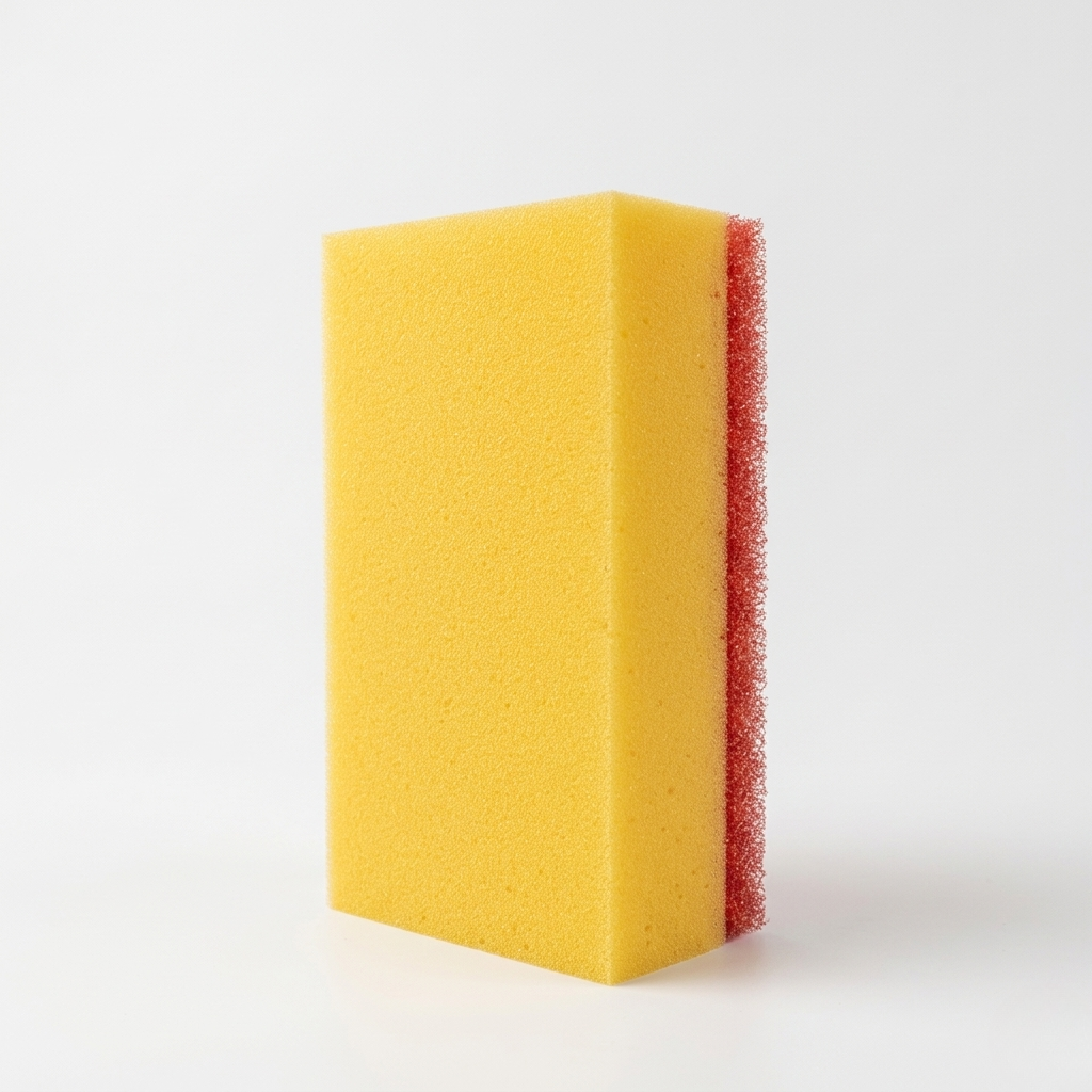 Cara poliuretano amarillo absorbente esponja bimaterial no abrasiva Export Belmar