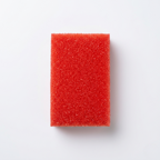 Cara scrubber rojo esponja bimaterial no abrasiva limpieza post-obra mayorista
