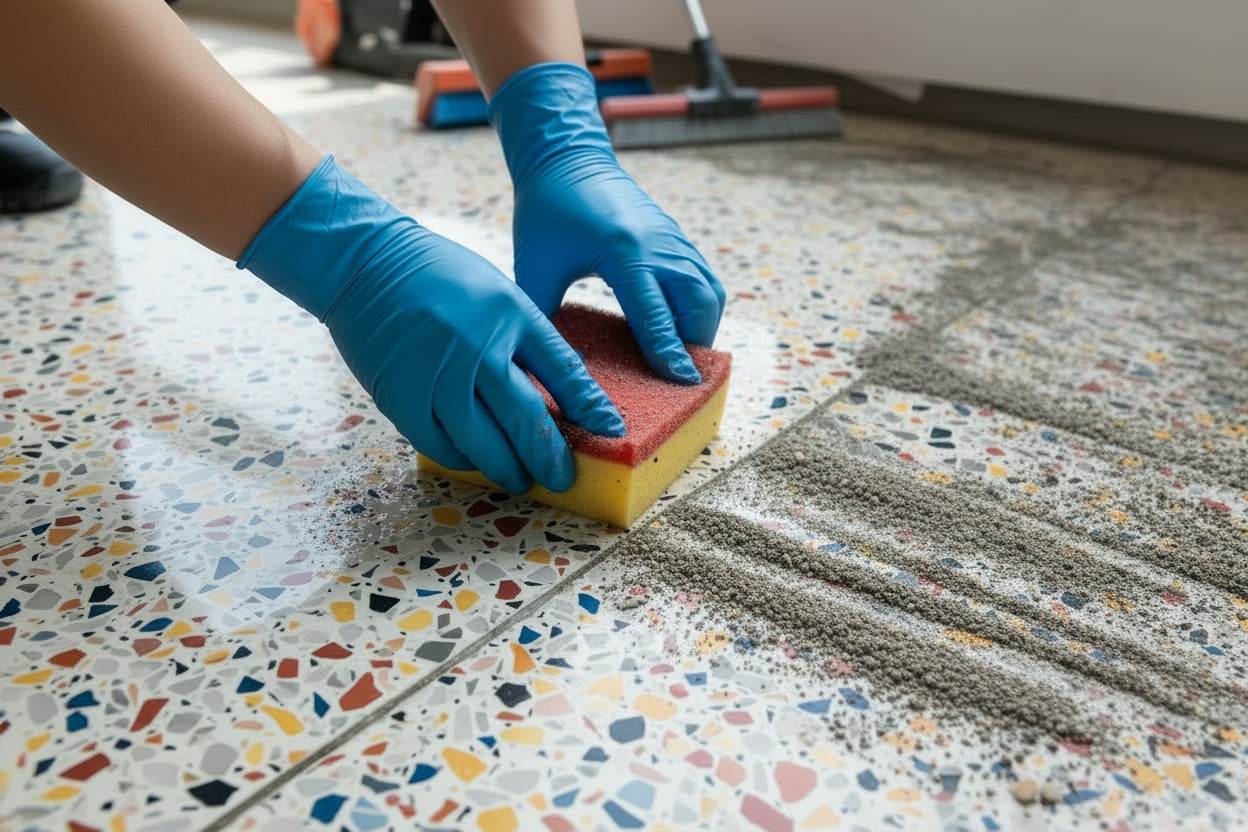 Esponja bimaterial uso profesional fin de obra