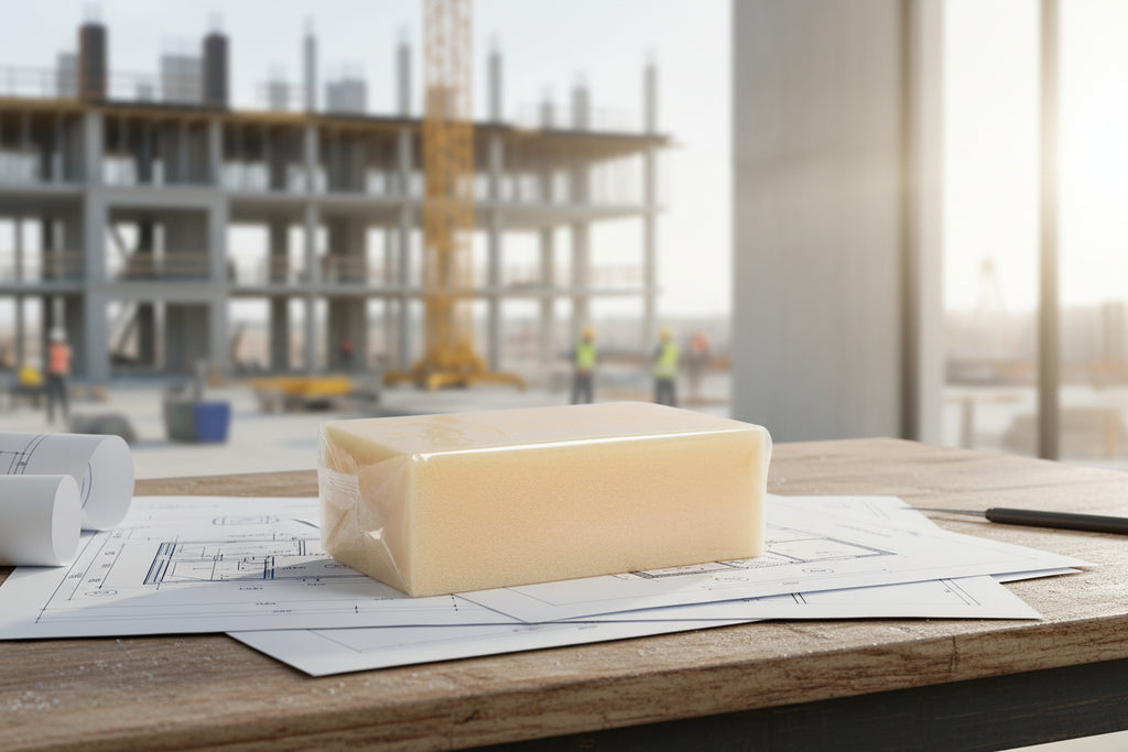 Esponja limpieza post-obra profesional poliuretano construcción Export Belmar
