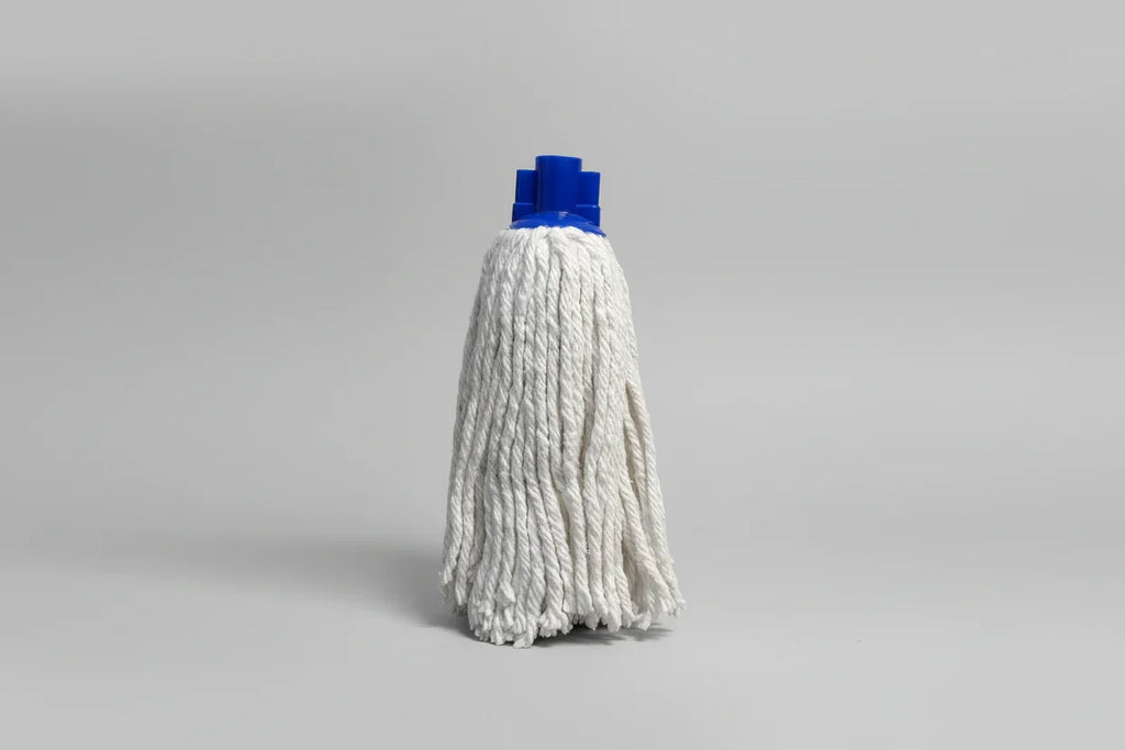 Fregona de algodón blanco profesional fácil de lavar y reutilizar