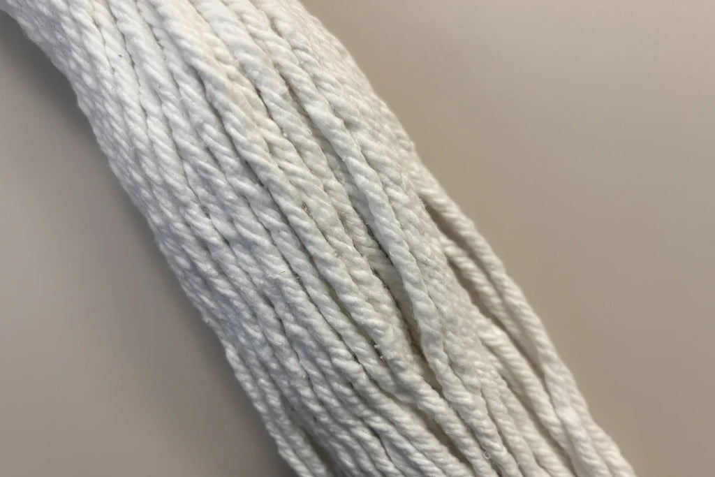 Detalle de fregona de algodón blanco de alta absorción Export Belmar
