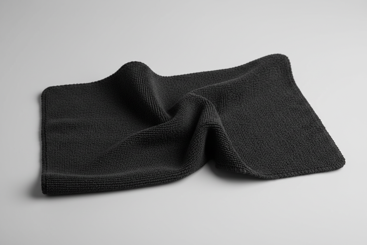 BAYETA DE MICROFIBRA COLOR NEGRO