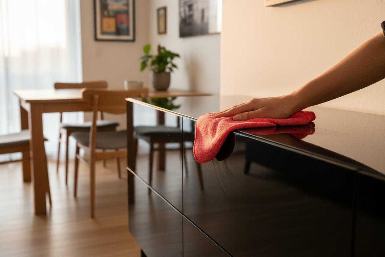 BAYETA MICROFIBRA COLOR ROJO