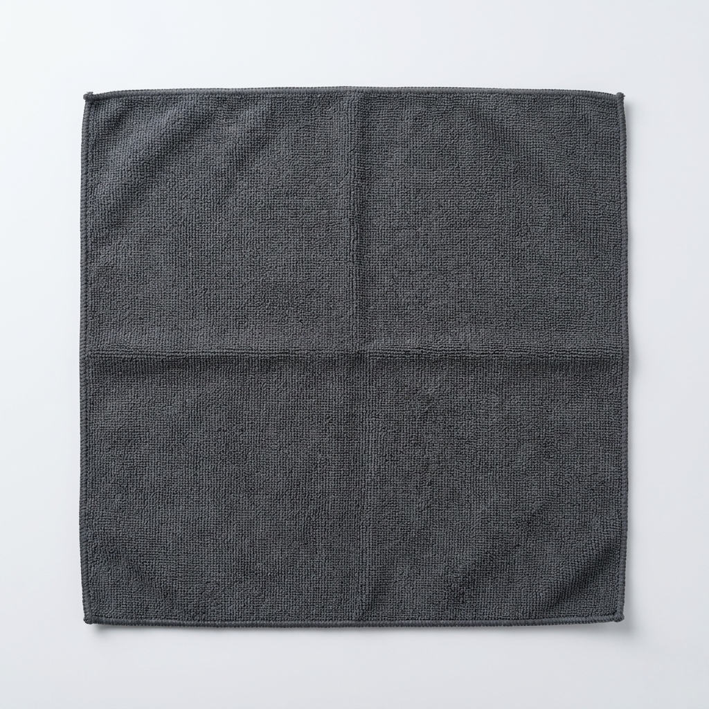 Bayeta microfibra negra 270g/m² 38x40cm mayorista fabricada en España	