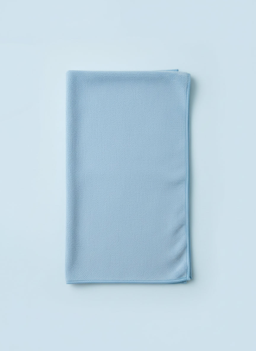 Bayeta azul  premium de microfibra 